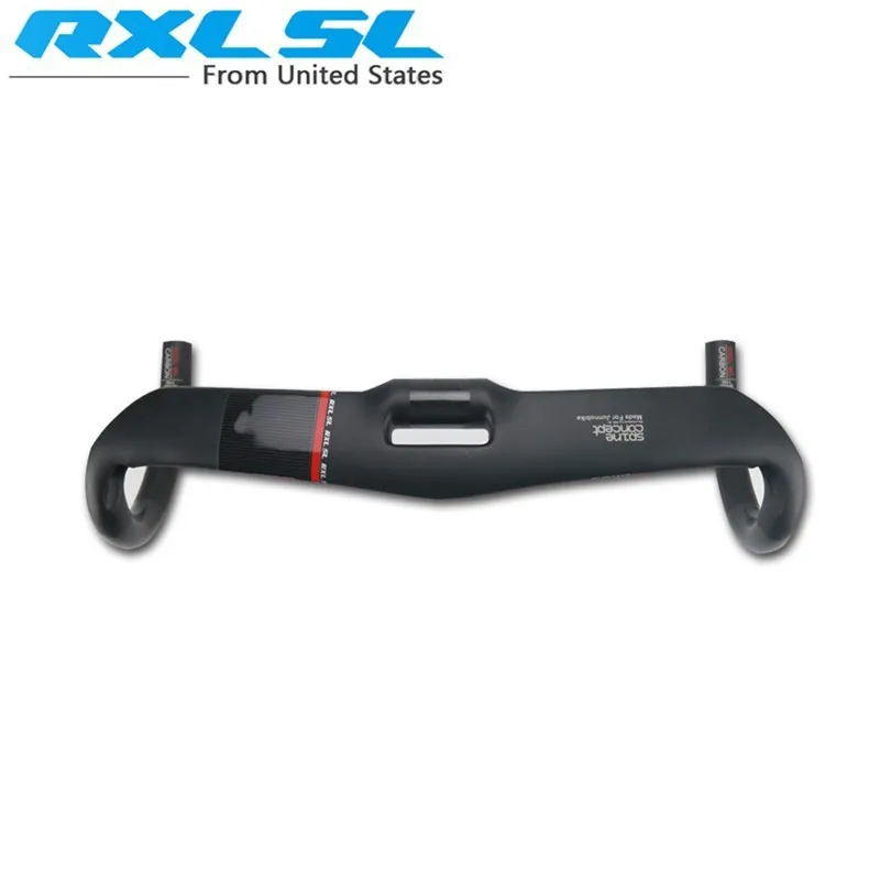 

RXL SL Carbon Road Bike Handlebar Black Internal Cable Bent Handlebars Cycling Carbon Handlebar Road Bicycles