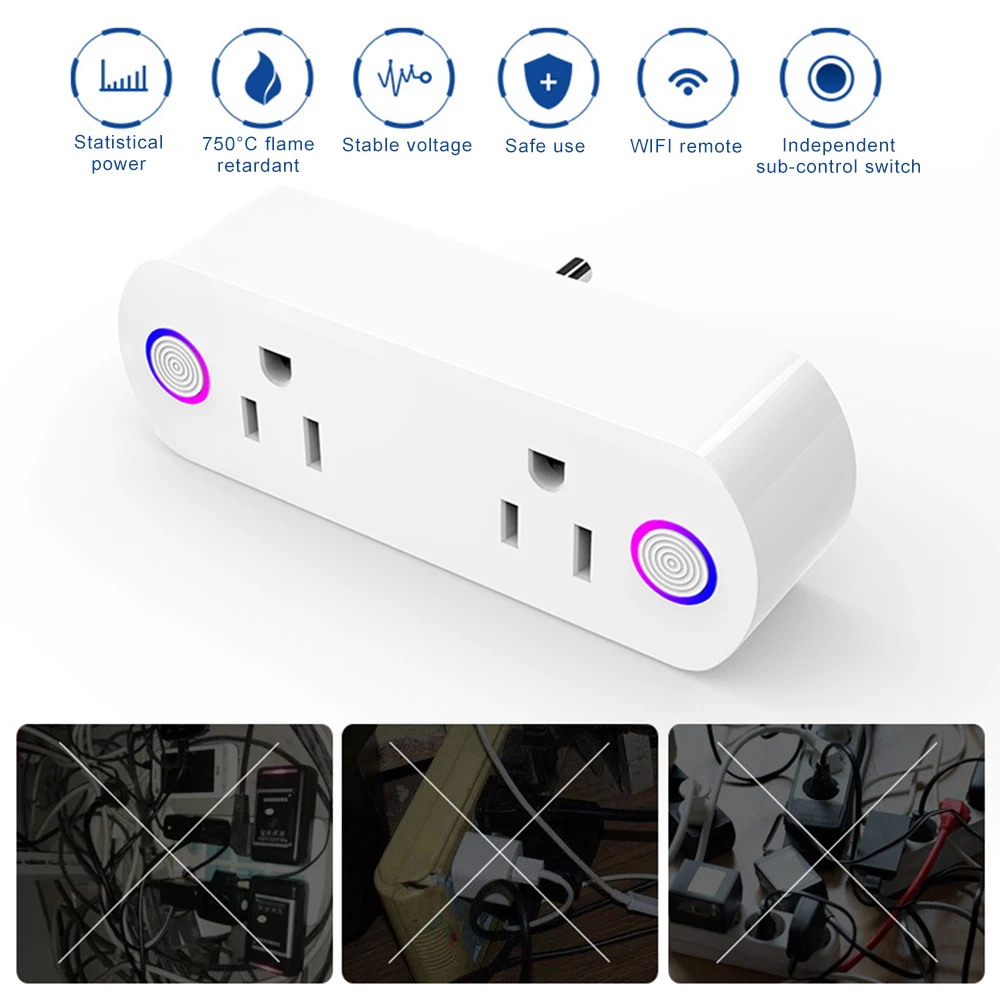 Интеллектуальная беспроводная (Wi Fi) Мощность полосы Стабилизатор напряжения