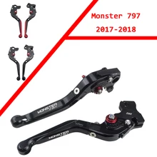 Тормозные рычаги сцепления для DUCATI Monster 797- регулируемые Складные Выдвижные мотоциклетные рычаги