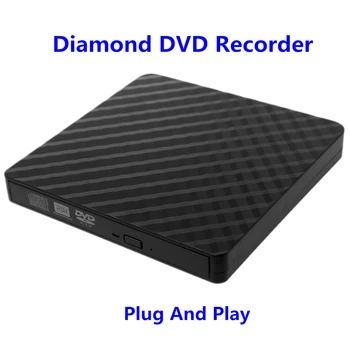

Ultra-slim External USB 3.0 CD DVD Rom Writer Rewriter Burner Player Data Transmission 5Gbps for Macbook Laptop PC