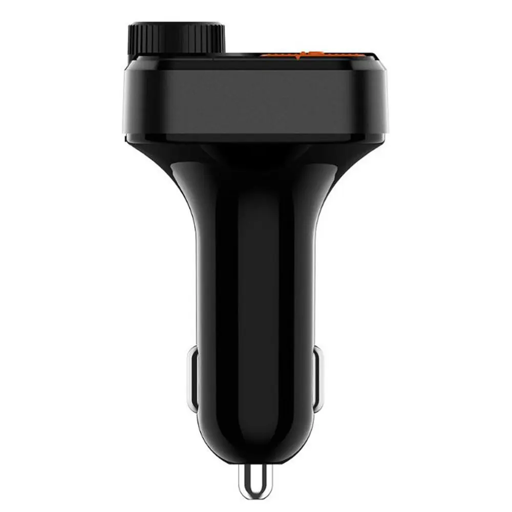 Универсальный fm-передатчик с двумя USB басами и громкой связью Bluetooth Smart 2.4A+ 1A Bluetooth для автомобильного зарядного устройства