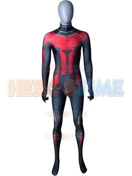 

Adult Men Kids Ant-Man Cosplay Costume Spandex Zentai Suit 3D Print Ant Man Halloween Zentai Catsuit Costume