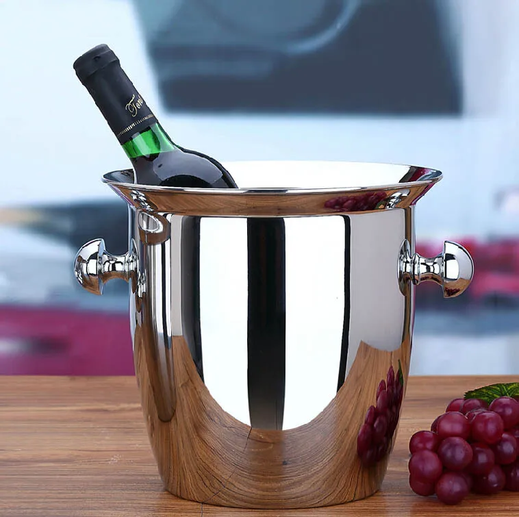 stainless steel wine chiller bucket