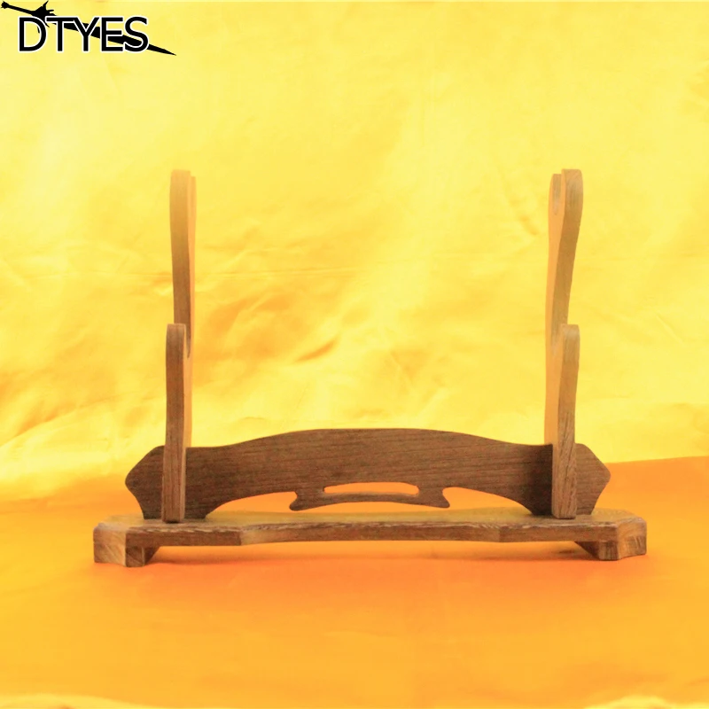 

Removable 2 Layer Wood Japanese Katana Wakizashi Tanto Sword Holder Stand Display Sword Decoration Supplies