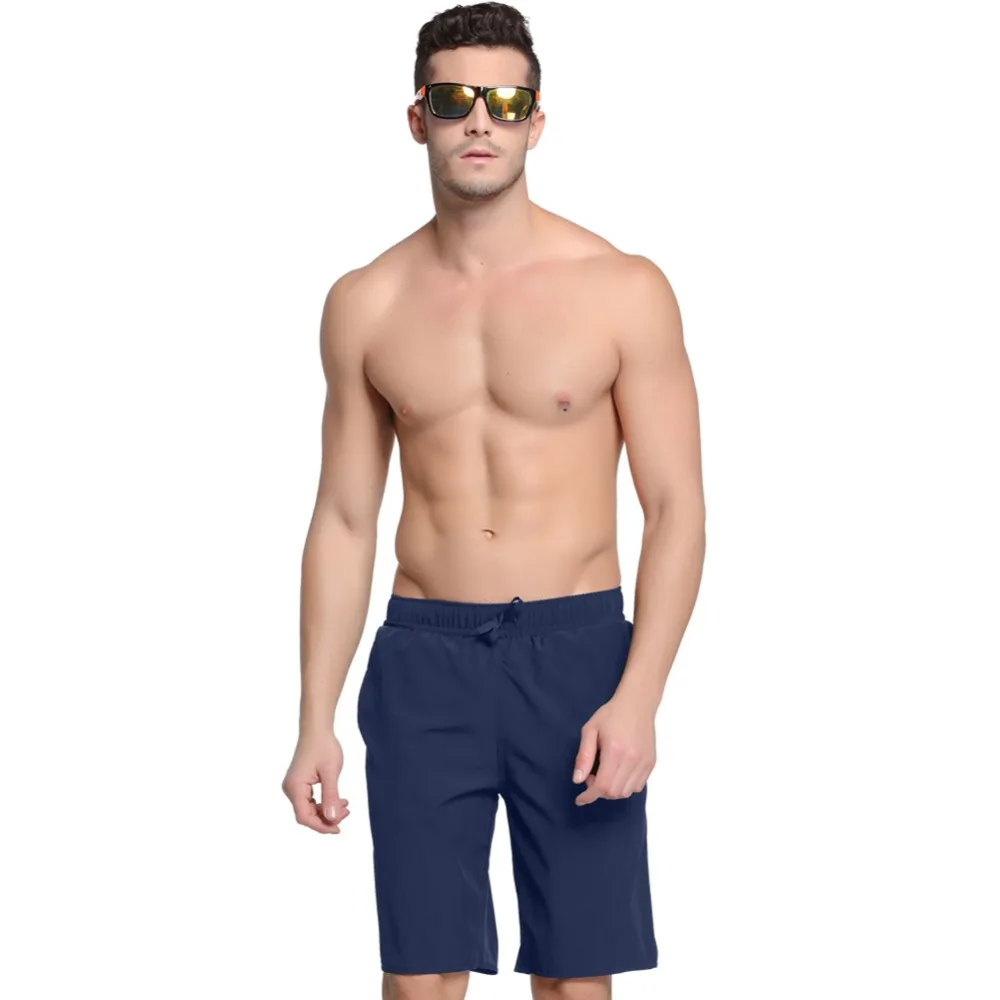 Быстросохнущие шорты для плавания с карманами для мужчин, одежда для плавания, Мужской купальный костюм, плавки, летняя пляжная одежда для серфинга, дрейфующий спа