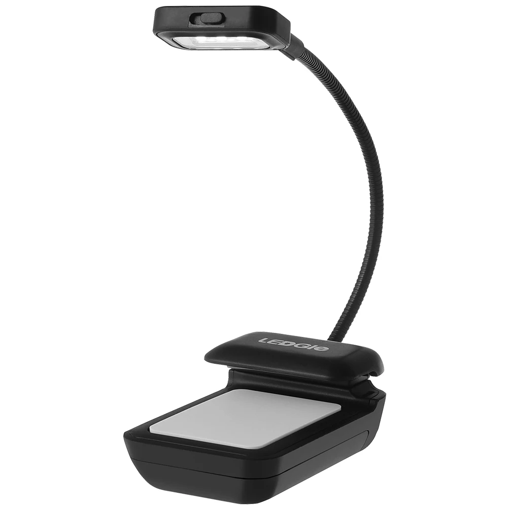 

LEDGLE Reading Light Flexible Book Lights Portable LED Light Clip-on LED Lamps for Kindle and Books Bedtime Reading 2Modes
