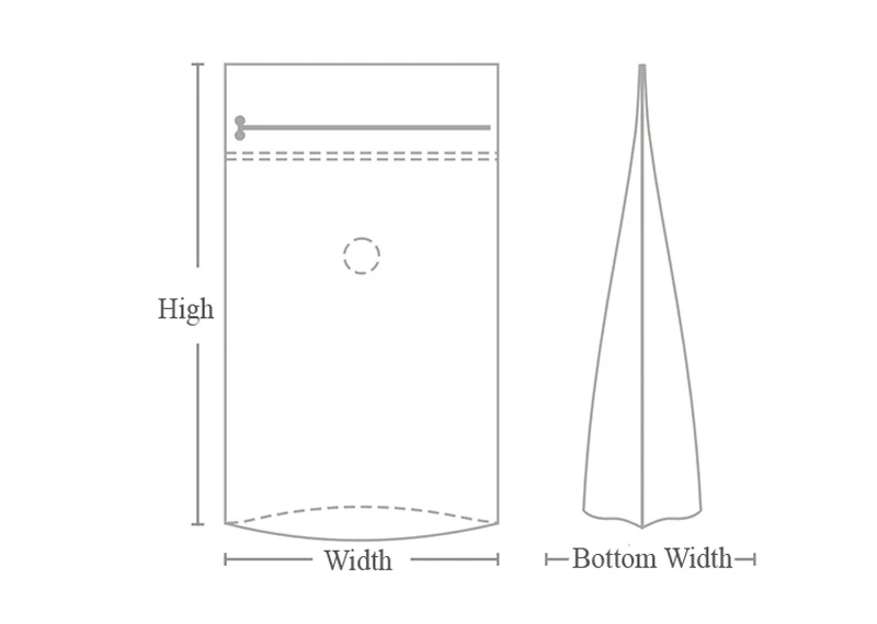 Различные размеры 50 шт Толщина термозапечатывания Ziplock мешки алюминиевой фольги майлар стоьте вверх черный замок молнии кофе мешок с клапаном