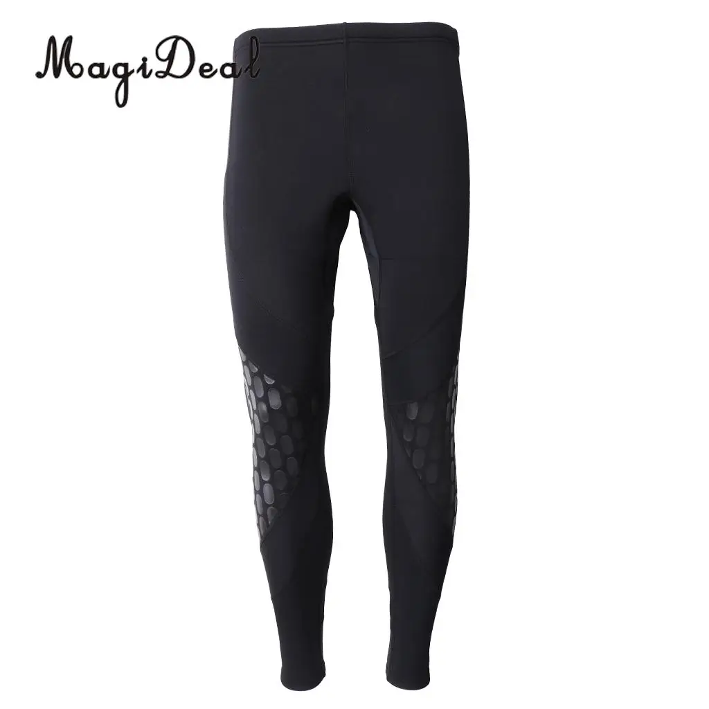 Mens Wetsuit Pant 1.5mm Neoprene Warm Super Stretch Trousers for Water Sport Snorkeling Fishing Diving Surfing Canoeing Swimming