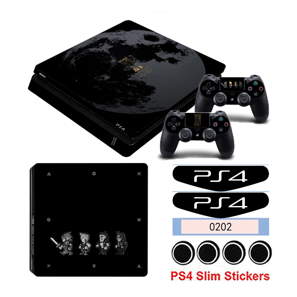 Ограниченная серия стикеров Final Fantasy XV для Playstation 4 PS4 Slim консоль контроллер
