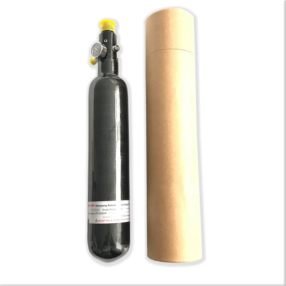 Пейнтбольный газовый баллон AC30561 Hpa 0 35 л с регулятором Pcp страйкбол сжатый ВВС