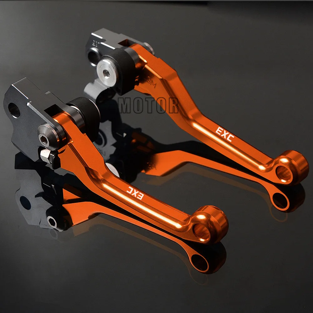 CNC Алюминий Мотоциклы сцепные рычаги для KTM 250EXC 400EXC 500EXC 530EXC для Dirt Pit Bike рычаг 250 400 500 530 SX EXC - Цвет: OG For 250EXC 14-16