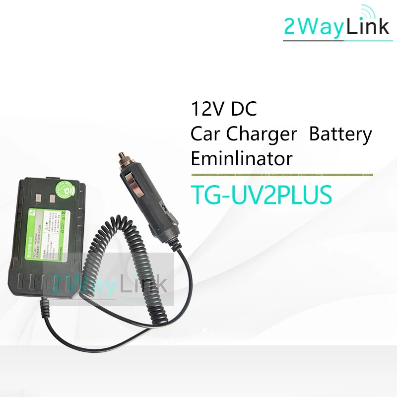 

Original 12V DC Car Charger Battery Eliminator For QuanSheng TG-UV2 Plus 10W Walkie Talkie Quansheng TG UV2 Plus Car Charger 12V