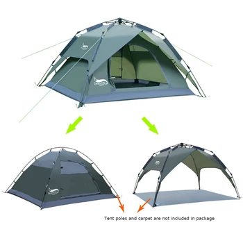 Desert&Fox Automatic Camping Tent For 3-4 Person  3