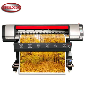 Günstig 1,6 M Eco Lösungsmittel Drucker Fabrik Preis Flex Banner Foto Drucker Auto Aufkleber Vinyl Eco Lösungsmittel Druckmaschine