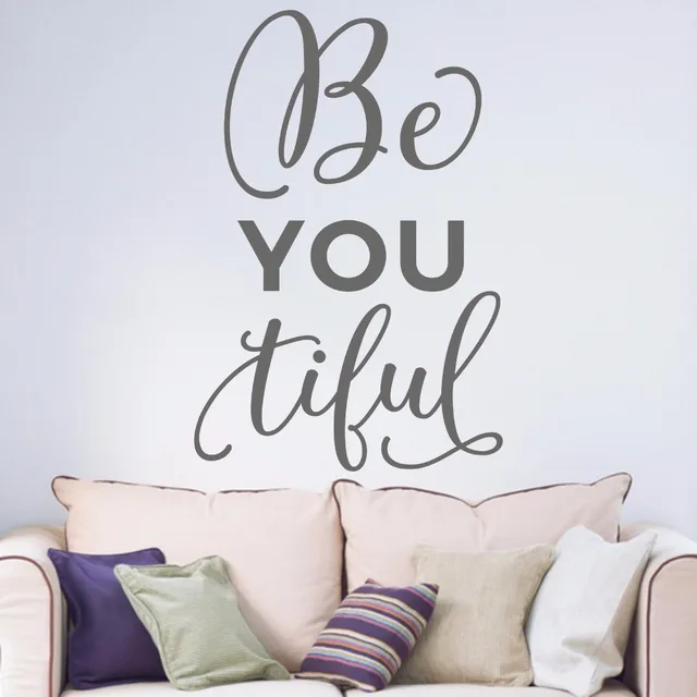 BeYoutiful Inspirational Quotes Motto Tieners Slaapkamer Studeren ... BeYoutiful Inspirational Quotes Motto Tieners Slaapkamer Studeren ...