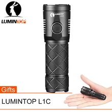 LUMINTOP SD26 Super Bright 1000 Lumens Flashlight Rechargeable Light With Cree XP-L HD LED Torch