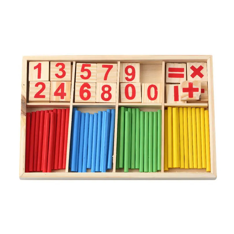 1PC Intelligence Great Toys Montessori Math Wooden Material Color Calculation Early Education Enlightenment Toy New Sale 1PC Intelligence Great Toys Montessori Math Wooden Material Color Calculation Early Education Enlightenment Toy New Sale