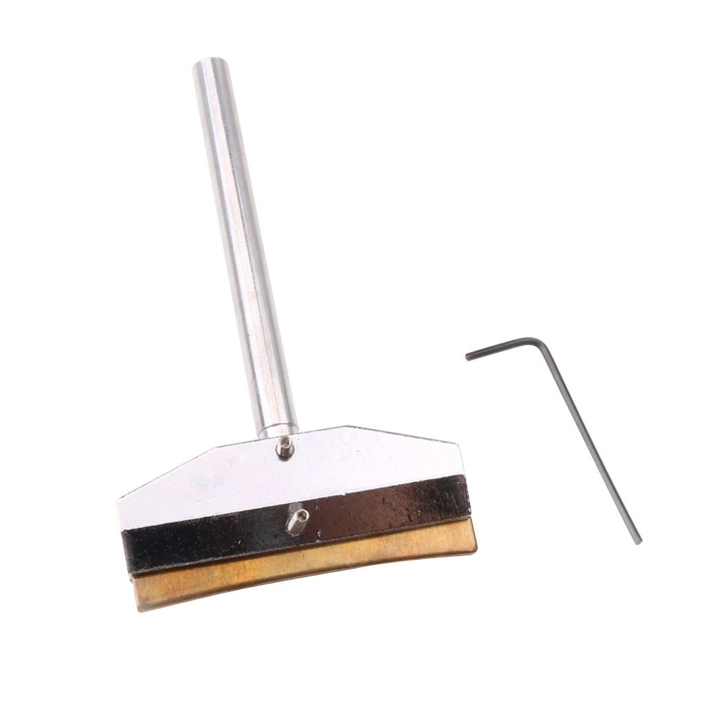 Steel Guitar Fingerboard Fret Press Caul Luthier Tool for Guitar Bass Parts Repair Tool 115 x 65 x 18mm