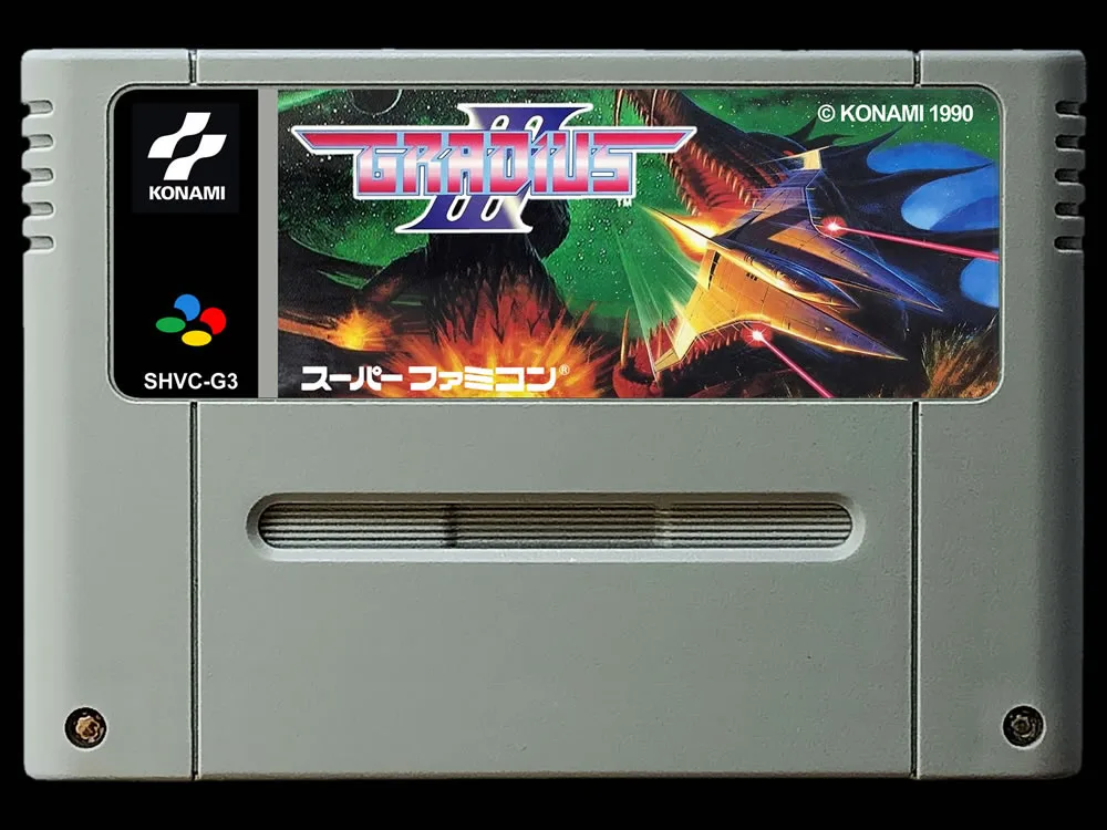 

game cards : GRADIUS III 3 ( Japanese NTSC Version!! )