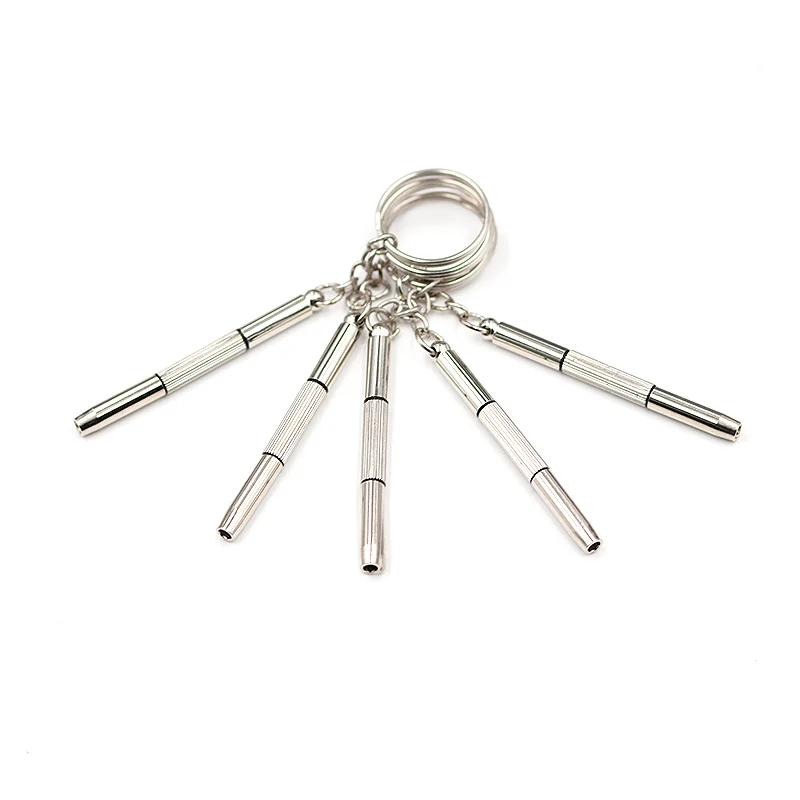 

COLOUR_MAX Screwdriver Eyeglass 3 in1 Sunglass Watch Repair Kit With Keychain Portable