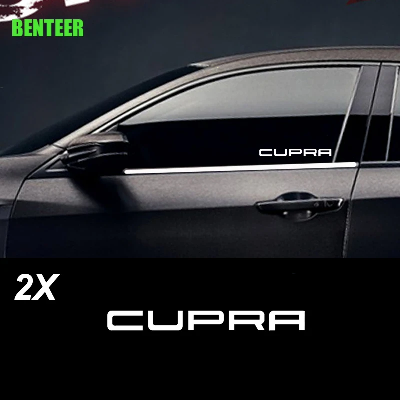 

2pcs KK car windows sticker for seat cupra