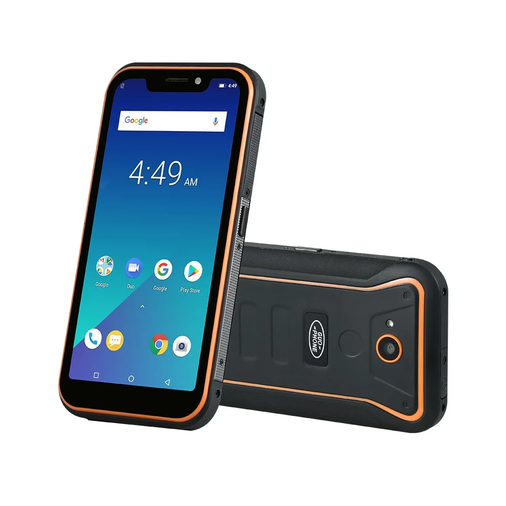 Guophone Waterproof Rugged Outdoor Smartphone Android 8.1 5.5