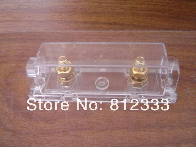 

4pcs/Lot Transparent Fuse Base / Covered Fuse Holder For 81*22 CNL ANL Fuse