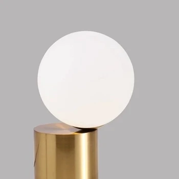 

Retro copper study and work LED desk lamp modern minimalist fashion European Eye table lamp