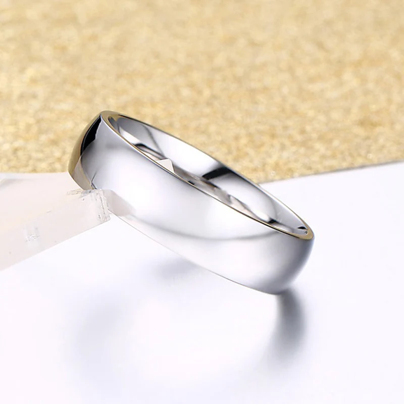 Vnox Продвижение Классический Обручальное кольцо для Для мужчин/Для женщин золото-Цвет/синий/серебристый Цвет Нержавеющая сталь из металла - Цвет основного камня: R-015S