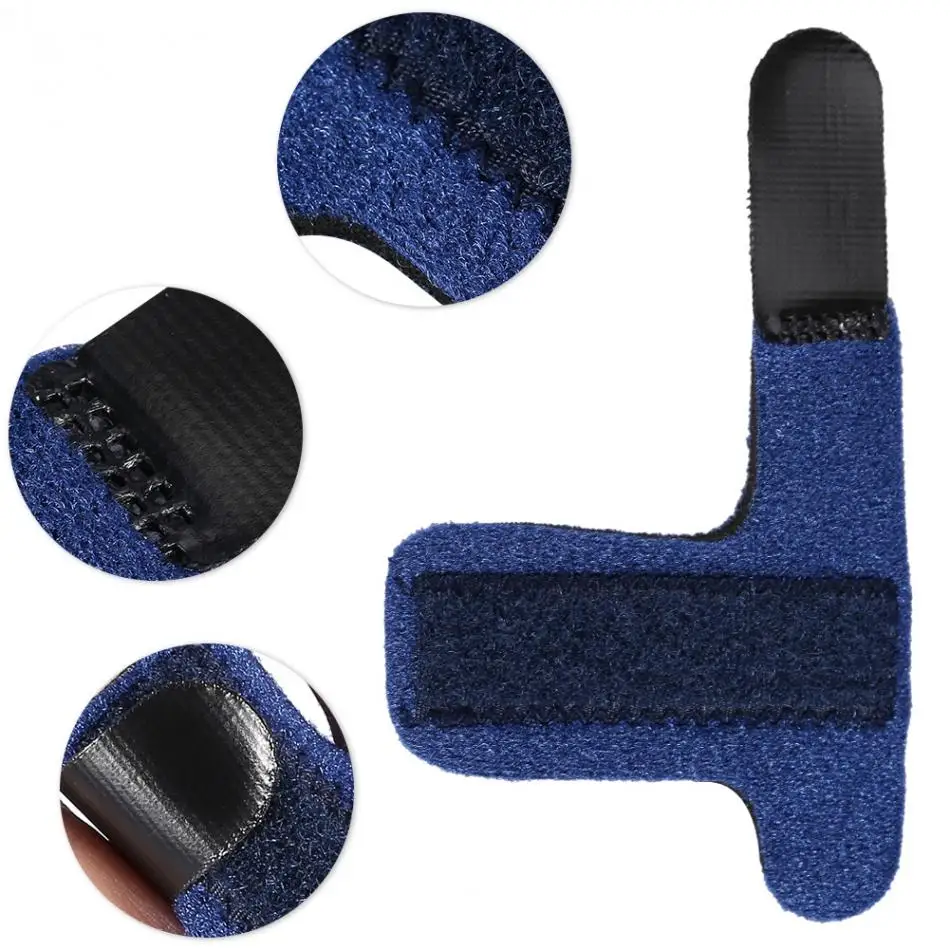 Регулируемый Finger Splint корректор бинт для фиксации при переломах стальная опора