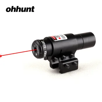 

Hunting Tactical 1mw Red Laser Sight Scope 11mm or 20mm Rail Fit for Pistol Rifle Scope Push-button on/off Switch