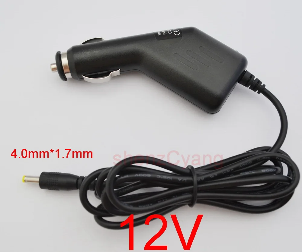 1PCS 12V 2A Car Vehicle Power Charger Adapter w/4.0mm Cord For Axion