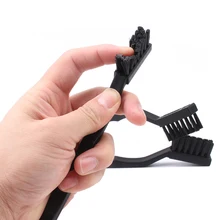 1 шт. черный Нескользящие ручки pcb паяльная ОУР антистатические пыли Кисточки антистатические ESD Кисточки электронных компонентов инструменты