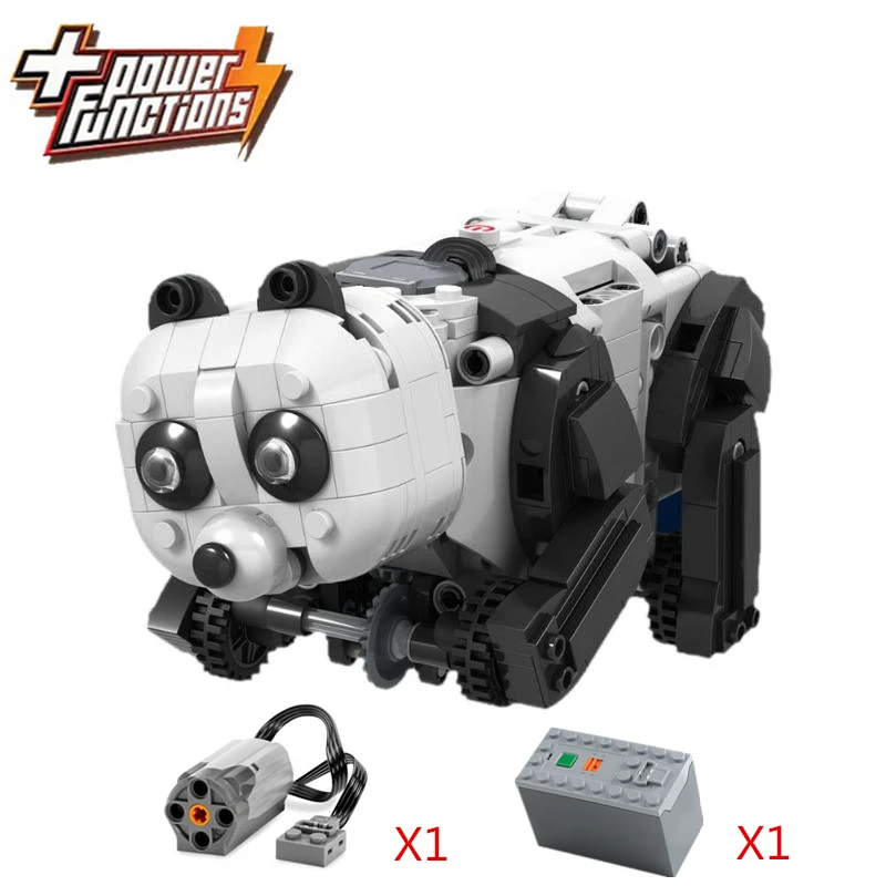 

2019 NEW Creator Moc Electric Panda Remote Function Control Box Building Blocks Set Bricks Power Model Kids Toys