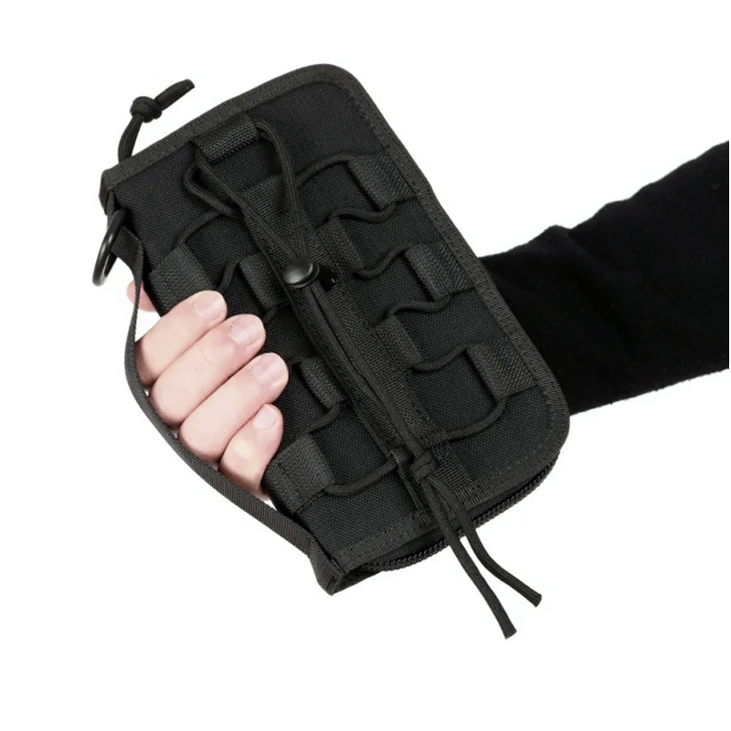 CQC Портативный Универсальный Тактический кошелек EDC Molle Чехол для телефона карман для карты сумочка военная сумка для охоты на открытом воздухе