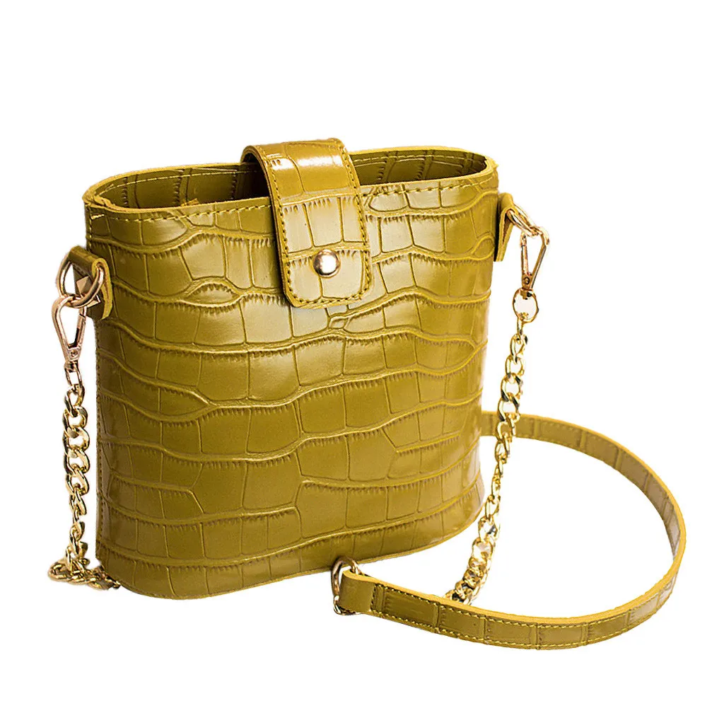 

Women Bucket Crossbody Bag Large Capacity Stone Grain Office Ladies Totes Handbag Minimalist Luxury Design Bolsa Feminina