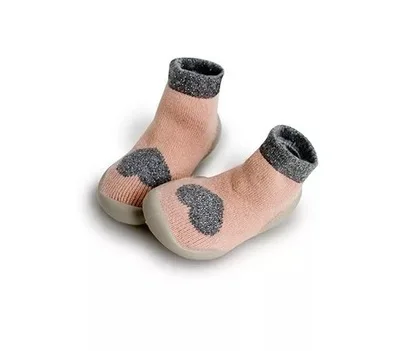 Kidadndy/хлопковые носки для новорожденных мальчиков и девочек Нескользящие носки для малышей с резиновой подошвой, обувь для малышей обувь для первых шагов LYD001 - Цвет: color I