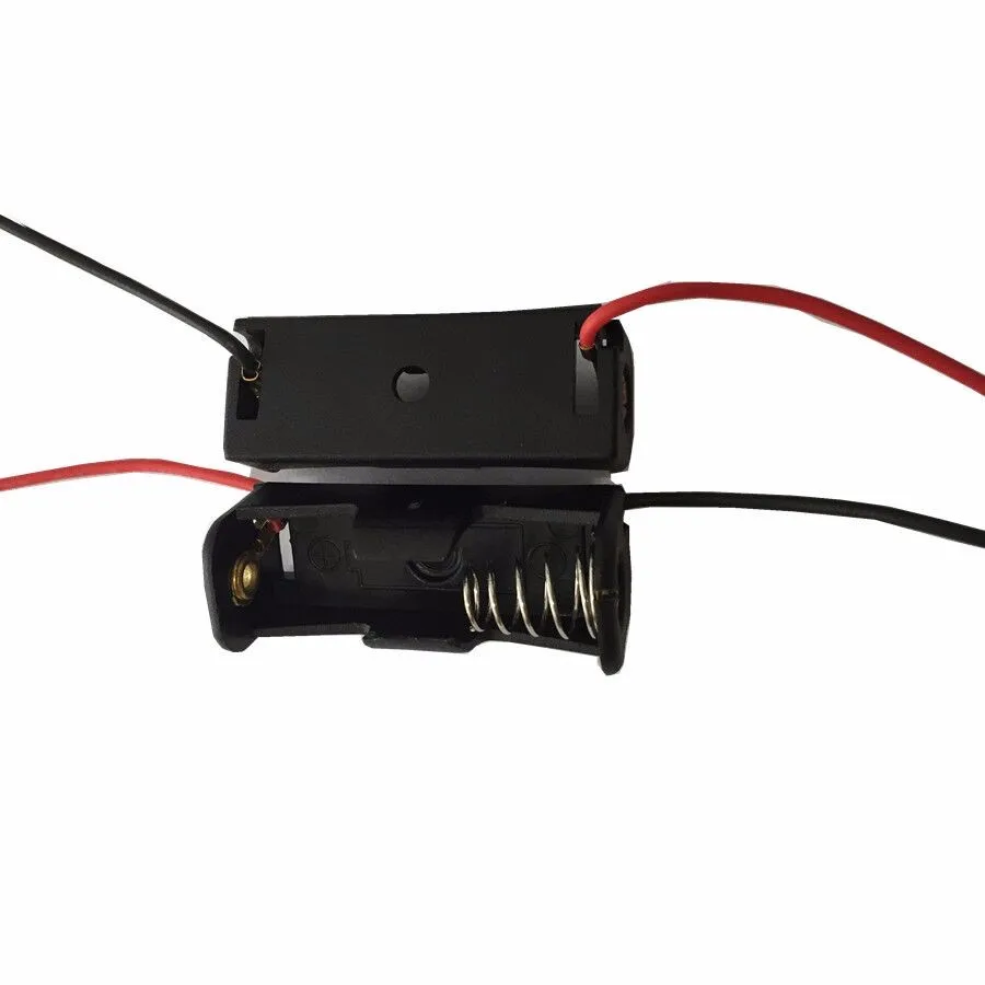 Wholesale High quality 23A 12V A23 Cell Battery Clip Holder Box Case 100pcs/lot free shipping