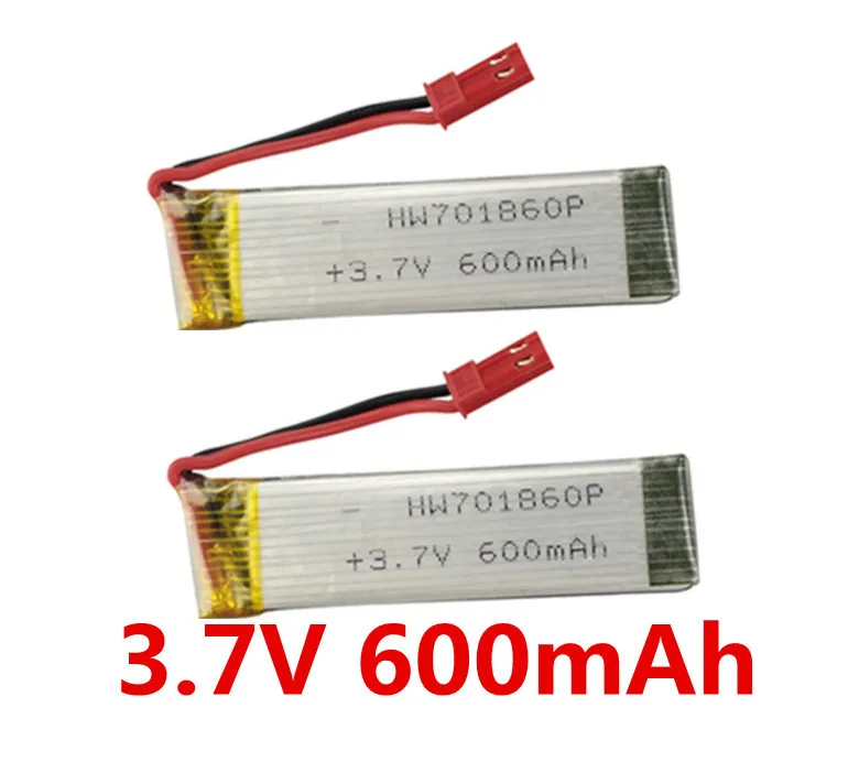 

BLL 2PCS 3.7V 600mah UDI U818A U817 U817A Syma S032G V959 V222 V929 RC Quadcopter Rechargeable Li-po Protection Spare Parts