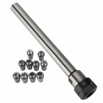 

10pcs Spring Collets C16-ER16A-150L With Straight Shank Chuck Milling Lathe Tool Accessories New Arrival