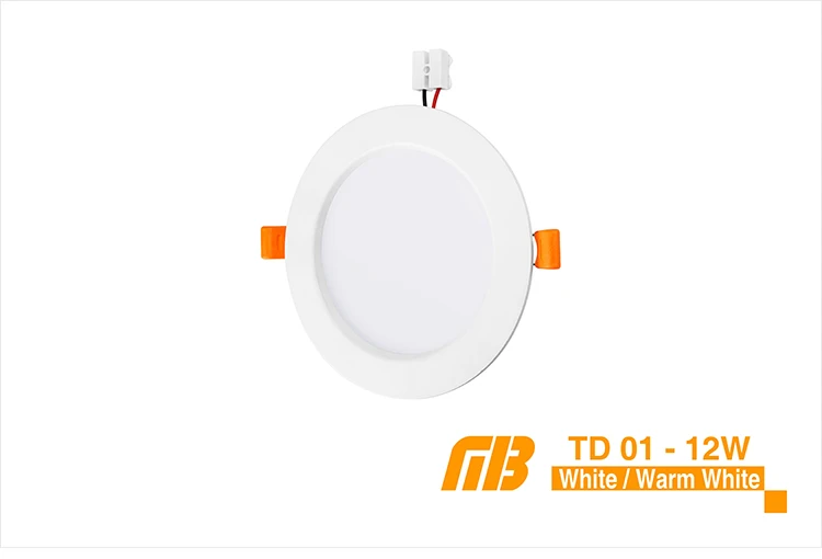 [MingBen] LED Downlight Panel Aluminum Ceiling light 3W 5W 7W 9W 12W 15W 18W 220V Downlight Warm White Cold White Lamp For Foyer