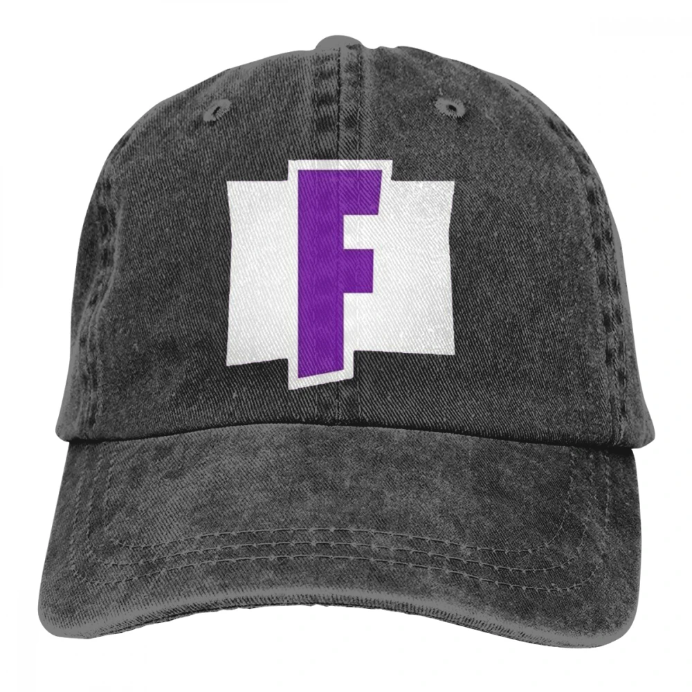 Fortnite F Логотип Унисекс для мужчин женщин 3D Custom Print Snapback повседневное ковбой Casquette