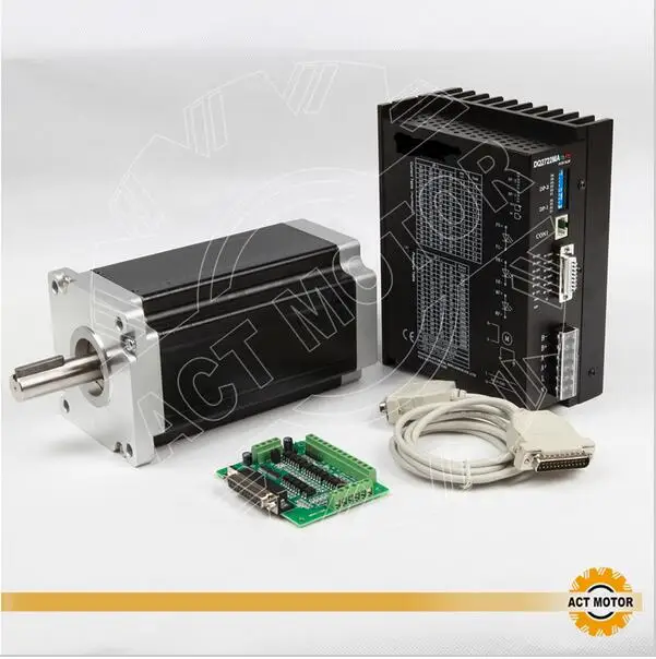 Great CNC Kit! ACT Motor 1PC Nema42 Stepper 42HS9460 100mm 6A 1700oz-in+ Driver DM2722 230V 9.8A Plasma Machine | Обустройство дома