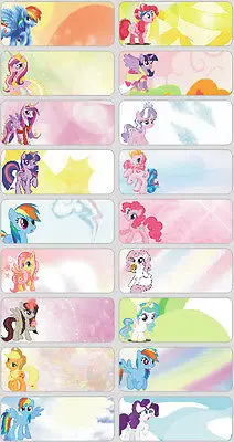 You decide design 60pcs my little Pony Pictures personalised bottle