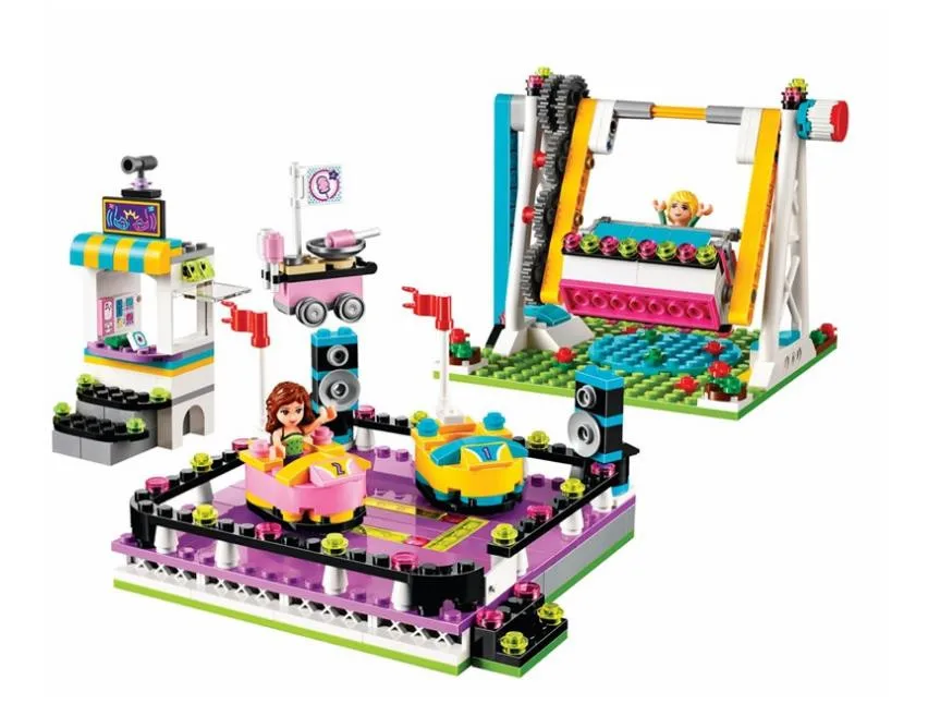lego friends bumper cars