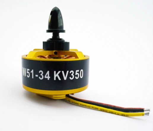 

HL W51-34 350KV Outrunner Brushless Disk Type Motor for FPV Quadcopter Multi-rotor (6S, 3Kg)