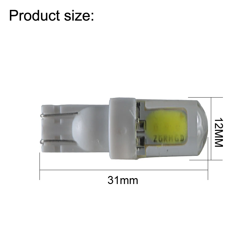 T10 COB size
