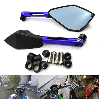 

Universal Aluminum CNC motorcycle rearview Side mirror For Yamaha FZ6 FAZER FZ6R FZ8 FZ1 FAZER XJ6 DIVERSION MT-07 FZ-07