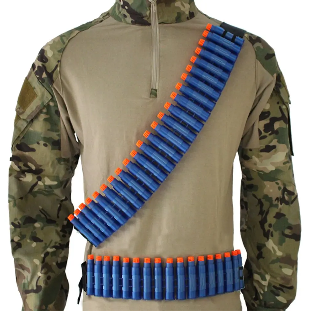 Kids Sofe Bullet Shoulder Strap Belt Dart Ammo Storage For Nerf N