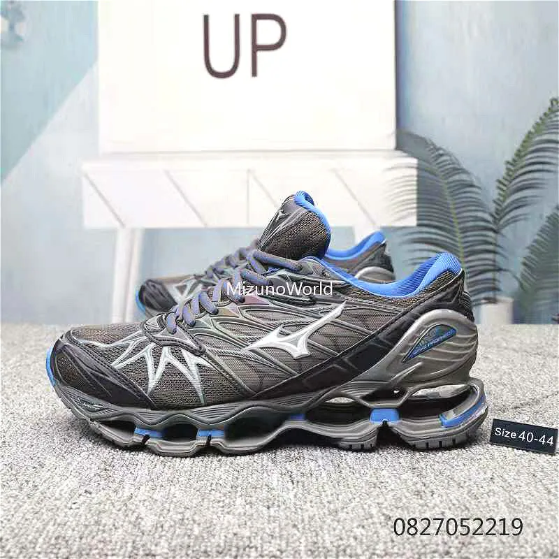 Новые оригинальные Mizuno Wave Prophecy 7 Professional Мужская обувь Кроссовки уличные тяжёлая атлетика, спорт обувь Tenis Mizuno Размер 40-45